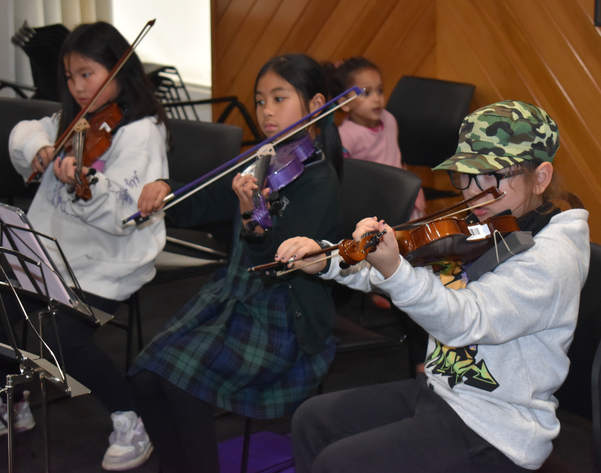 Students learning together in Wainuiomata